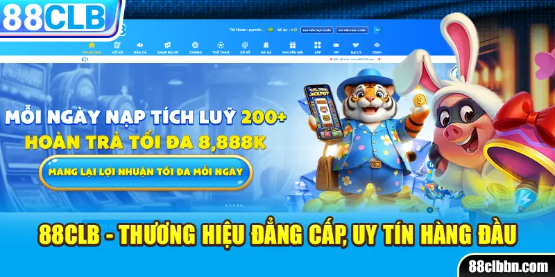 88CLB - Thương hiệu đẳng cấp, uy tín hàng đầu