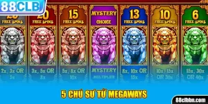 5 Chú Sư Tử Megaways